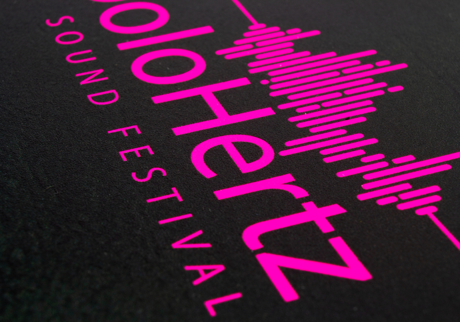 Banderole publicitaire Impression quadri 1 fluo rose